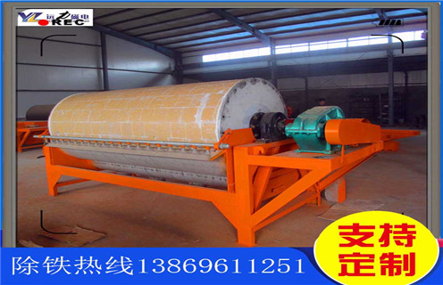 強(qiáng)磁磁選機(jī)，強(qiáng)磁磁選機(jī)如何避免出現(xiàn)跑黑現(xiàn)象原理圖_強(qiáng)磁磁選機(jī)如何避免出現(xiàn)跑黑現(xiàn)象能選三氧化二鐵嗎？