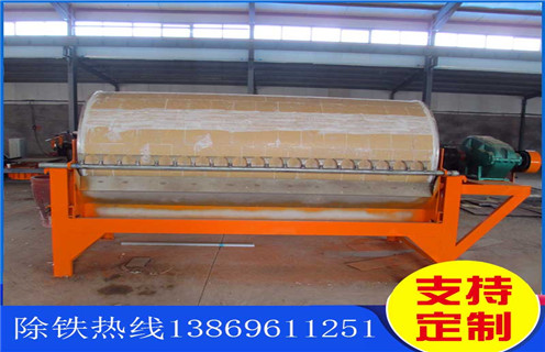 永磁筒式磁選機(jī)，賀州永磁筒式磁選機(jī)_遠(yuǎn)力賀州永磁筒式磁選機(jī)的結(jié)構(gòu)磁場分布圖